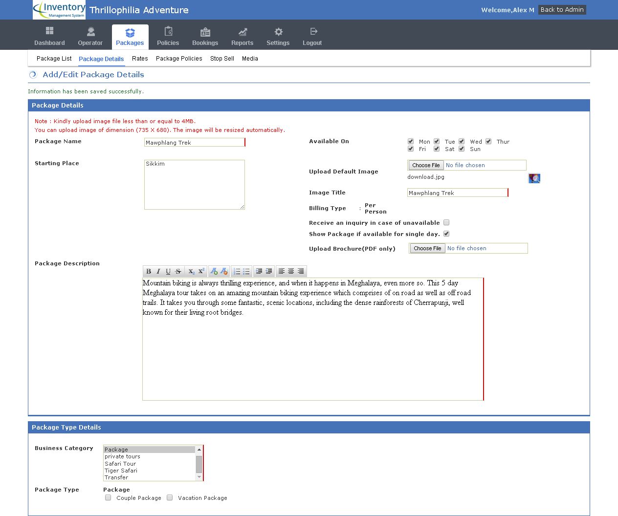 TravelCarma Tour Operator Software