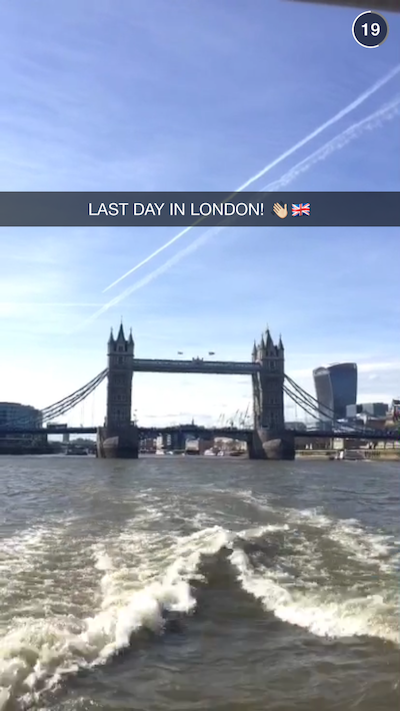 Snapchat London